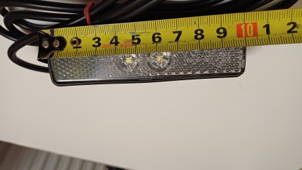 Контурно-габаритный фонарь боковой ERMAX LED 12V-24V з кабелем 1.5м -250гр. Пере. . фото 9