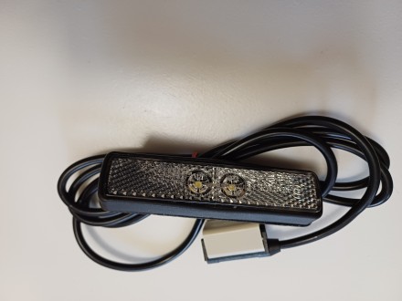 Контурно-габаритный фонарь боковой ERMAX LED 12V-24V з кабелем 1.5м -250гр. Пере. . фото 11