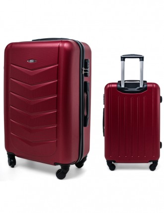 Дорожня валіза RGL 520 Солідні валізи з колекції RGL. Виготовлений з ABS++ . Вал. . фото 2