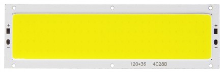 Світлодіода панель COB 120х36мм 12Вольт 16 Вт
Основні характеристики -
1. Розмір. . фото 2