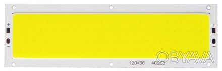 Світлодіода панель COB 120х36мм 12Вольт 16 Вт
Основні характеристики -
1. Розмір. . фото 1