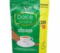 Кава Dolce Aroma Gusto Ricco натуральна, 250 г. Одеса. фото 1 Кава Dolce Aroma Gusto Ricco натуральна, 250 г. Одеса. фото 1