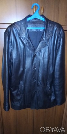 Кожаная куртка пиджак TARGET collection 52 размер
