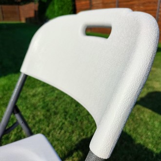 Складаний стілець (стандартний тип) 47,5*59*86,5см білий SW-00001607
Матеріал: с. . фото 4