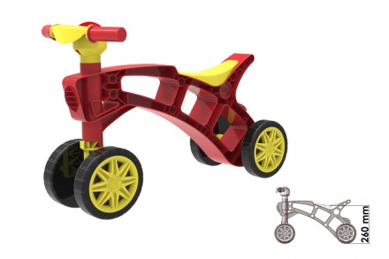 Іграшка "Ролоцикл ТехноК" арт. 2759. . фото 2