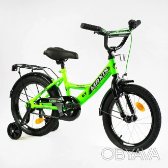 Велосипед 16" дюймів 2-х колісний "CORSO" MAXIS CL-16501 (1) ручне гальмо, дзвін. . фото 1