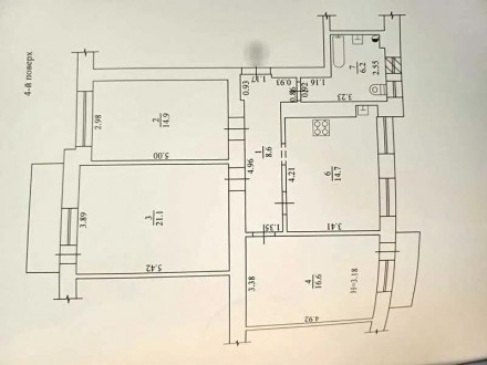 Номер оголошення на сайті компанії: SF-2-911-291-OB.
У продажу 3-х кімнатна квар. . фото 19