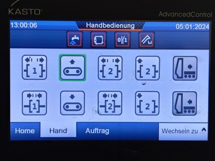 Cutting Hours ca 1200
TOUCH Screen panel
 


Ємність 90°:         . . фото 7