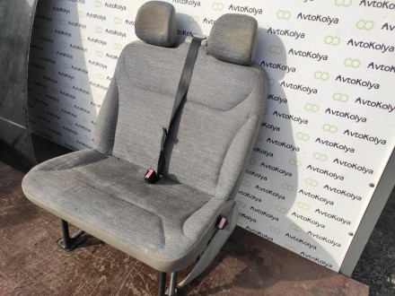  Б/у сиденье переднее пассажирское двойное для Opel Vivaro (Опель Виваро) с 2001. . фото 3