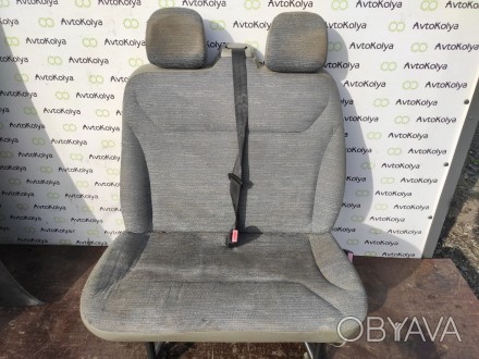  Б/у сиденье переднее пассажирское двойное для Opel Vivaro (Опель Виваро) с 2001. . фото 1