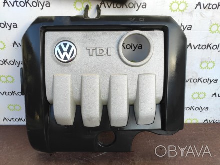  Декоративная верхняя крышка мотора Volkswagen Golf 5 1.9 tdi, 2.0 tdi (Фольксва. . фото 1