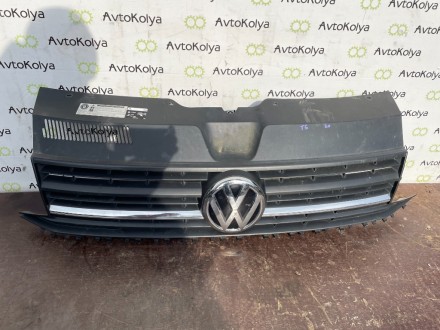  Решетка бампера/радиатора Volkswagen T6 (Фольксваген Т6) 2015-2020 г.в.OE: 7E08. . фото 2