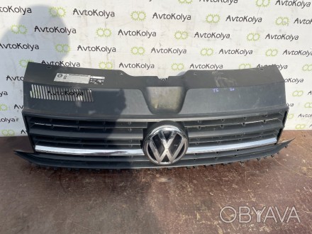  Решетка бампера/радиатора Volkswagen T6 (Фольксваген Т6) 2015-2020 г.в.OE: 7E08. . фото 1