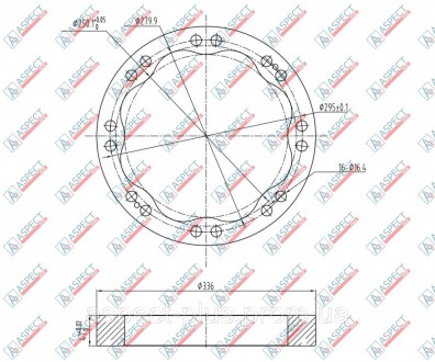 Запчасть Poclain MS MSE series: Статор MS18 MSE18 ID=279.9 Aftermarket. . фото 4