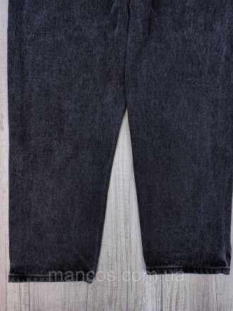Женские серые джинсы Cropp Denim. Талия завышенная, прямые, пять карманов, засте. . фото 8