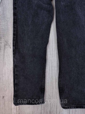 Женские серые джинсы Cropp Denim. Талия завышенная, прямые, пять карманов, засте. . фото 5