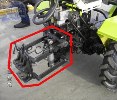 Навесной механизм на мото-трактора: DW120 и DW120B. Подходит для аналогичных мод. . фото 3