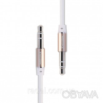 Аудіо-кабель Remax RM-L200 AUX призначений для підключення смартфона, планшета, . . фото 1