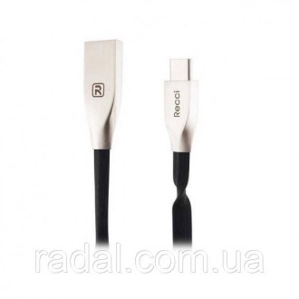 Recci Rapid RCL-B100 Lightning 1m - високотехнологічний кабель для пристроїв App. . фото 2