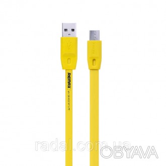 Кабель Remax RC-001m USB МicroUSB Full Speed - являє собою високоякісний кабель,. . фото 1