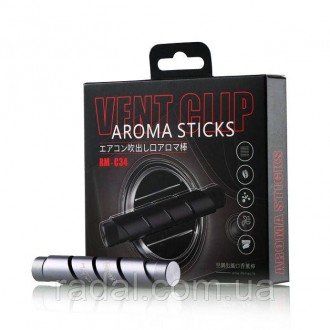 Автомобільний ароматизатор Remax RM-C34 Vent Clip Aroma Sticks, який освіжить по. . фото 3