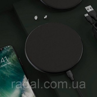 Цей компактний бездротовий зарядний пристрій WP-U41 UFO Wireless задовільнить на. . фото 6