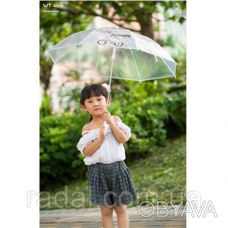 Дитяча парасолька WK mini Umbrella WT-U06 - легка, зі зручною ручкою, купол, вик. . фото 1