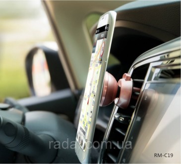 Автомобільний тримач Remax RM-C19 Car Holder. Матеріал корпусу - пластик АБС, вс. . фото 7