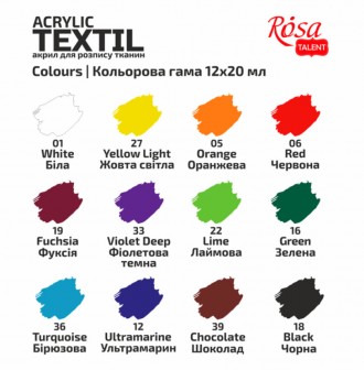 Новые тематические наборы акриловых красок для росписи тканей от ROSA Talent – э. . фото 5