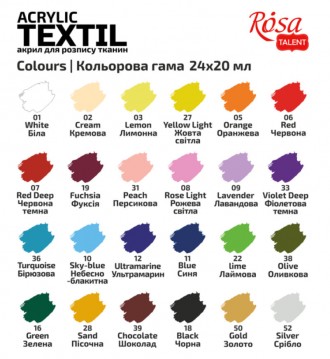 Новые тематические наборы акриловых красок для росписи тканей от ROSA Talent – э. . фото 4