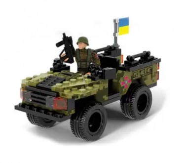 
Детский конструктор из серии "Украинская армия" – не обычный конструктор. Это н. . фото 3