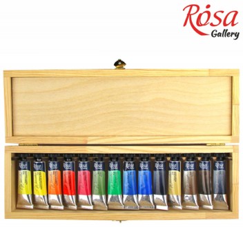 
Набор акварельных красок КЛАССИКА ROSA Gallery в тубах на 14 цветов по 10 мл в . . фото 6