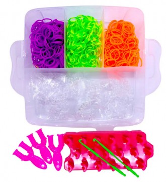 Набор для плетения браслетов из резинок Fashion loom bands set 9 ярусный 15000 р. . фото 5