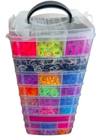 Набор для плетения браслетов из резинок Fashion loom bands set 9 ярусный 15000 р. . фото 4