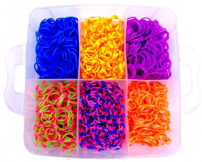 Набор для плетения браслетов из резинок Fashion loom bands set 9 ярусный 15000 р. . фото 6