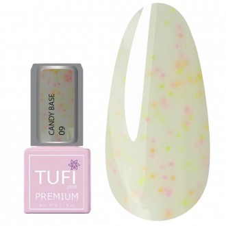 База TUFI profi PREMIUM Candy Base - это база пастельных оттенков с разноцветным. . фото 2