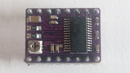  Драйвер шагового двигателя DRV8825 построенный на чипе от TI DRV8825. По вывода. . фото 7