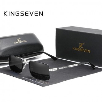 Оригінальні, поляризаційні, сонцезахисні окуляри KINGSEVEN N760 мають стильний д. . фото 2