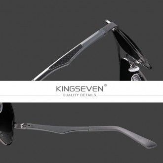 Оригінальні поляризаційні, сонцезахисні окуляри KINGSEVEN N7759 мають ексклюзивн. . фото 5
