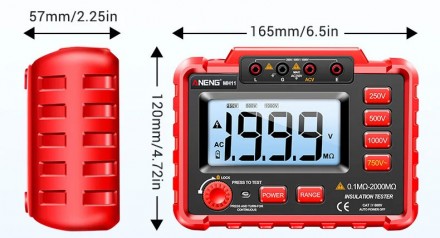 Aneng MH11 - это многофункциональный инструмент, который может измерять сопротив. . фото 10