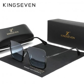 Оригінальні сонцезахисні окуляри KINGSEVEN N808 мають сучасний, стильний дизайн.. . фото 2