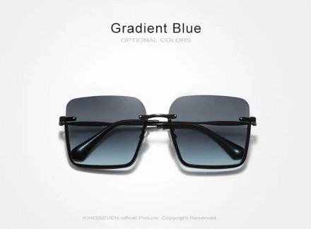 Оригінальні сонцезахисні окуляри KINGSEVEN N808 мають сучасний, стильний дизайн.. . фото 3