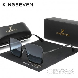 Оригінальні сонцезахисні окуляри KINGSEVEN N808 мають сучасний, стильний дизайн.. . фото 1