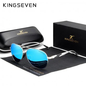 Оригінальні, поляризаційні, сонцезахисні окуляри KINGSEVEN для чоловіків мають н. . фото 2