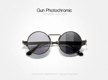 Оригінальні, фотохромні, сонцезахисні окуляри KINGSEVEN N7579 для чоловіків і жі. . фото 3