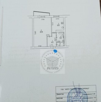 Продам 1-кімнатну квартиру, вул. Симиренко 28а , Святошинский. Метраж 36/29/7, п. Борщаговка. фото 11