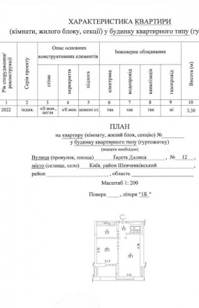 квартира з документами, готова квартира до ремонту , Продам 1к квартиру в зданом. . фото 4