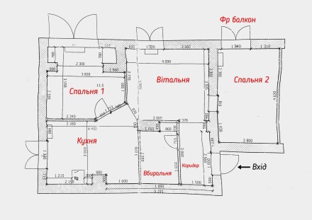 Квартира в центрі міста, в районі 96-го кварталу, поруч з 11-ою бібліотекою. 3х . Саксаганский. фото 3