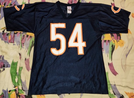 Футболка, jersey NFL Chicago Bears, Brian Urlacher, размер-М, длина-70см, под мы. . фото 4