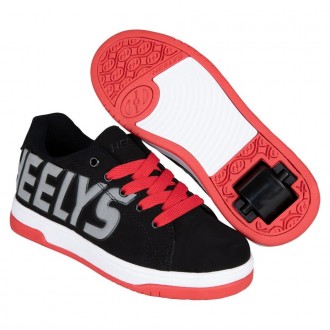 Що тут чорне, біле і червоне? Звичайно, ці HEELYS!
Верх з нубуку; м'який язичок . . фото 2